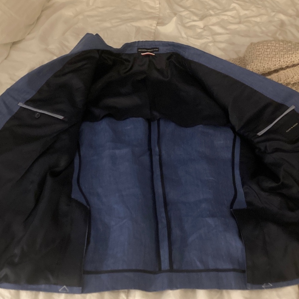 Tommy Hilfiger Blue Sport Coat Modern Cut - Picture 5 of 7